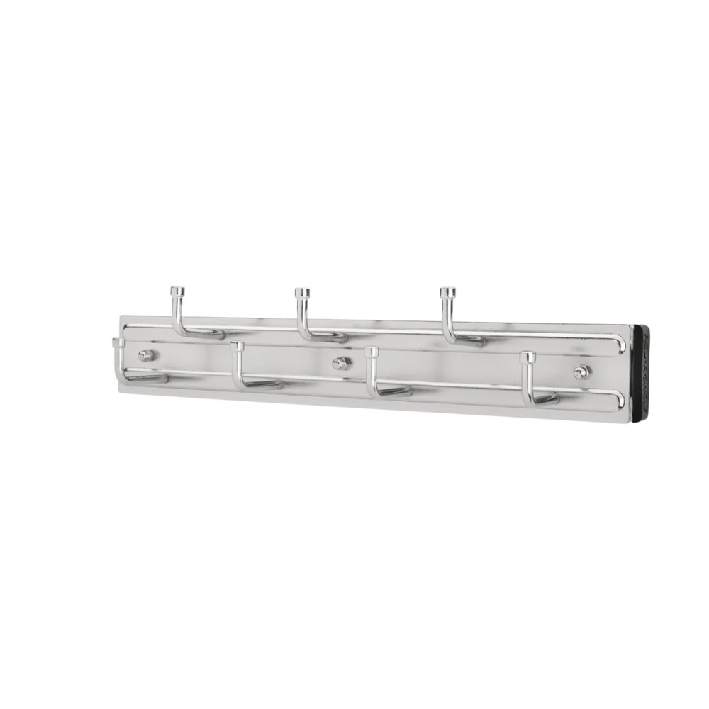 Rev-A-Shelf BRC-14CR Belt Rack Chrome 4-Hook Wall Mount Rev A Shelf